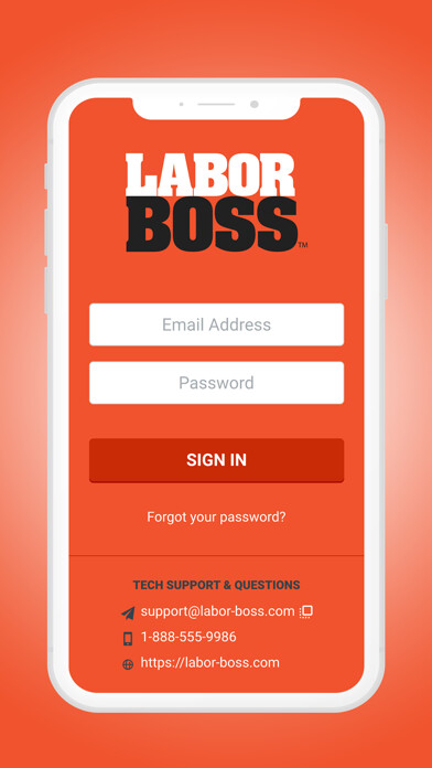 Emulate iPhone app Labor Boss Mobile using MyAndroid Emulate iPhone app Labor Boss Mobile using MyAndroid