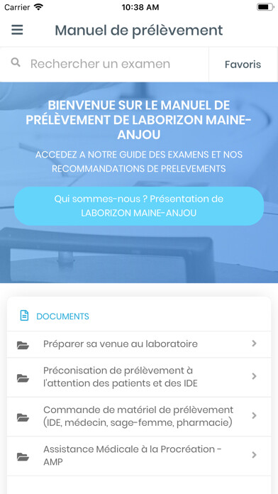Emulate iPhone app LABORIZON MAINE ANJOU using MyAndroid Emulate iPhone app LABORIZON MAINE ANJOU using MyAndroid