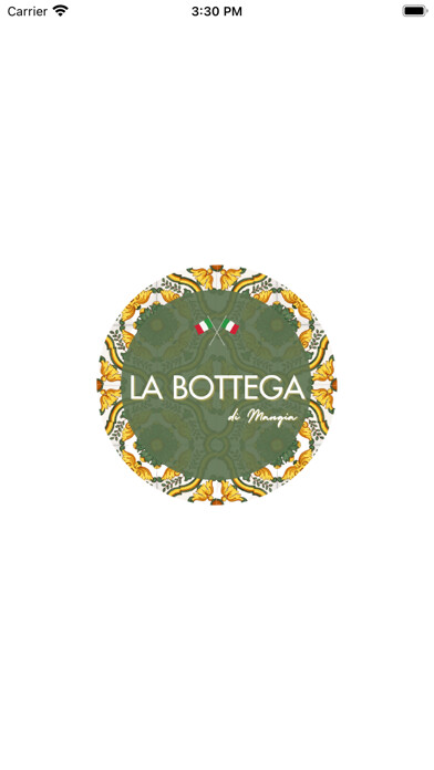 Emulate iPhone app La Bottega Di Mangia using MyAndroid