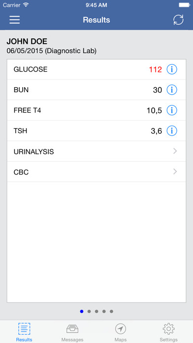 Emulate iPhone app Lab Reports using MyAndroid Emulate iPhone app Lab Reports using MyAndroid