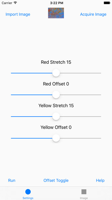 Emulate iPhone app LabStretch2 using MyAndroid