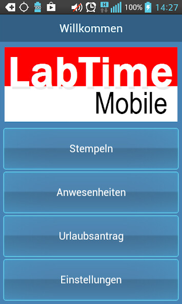 Emulate iPhone app Labtime Mobile using MyAndroid