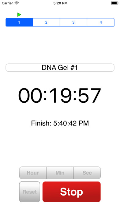 Emulate iPhone app LabTimer using MyAndroid Emulate iPhone app LabTimer using MyAndroid