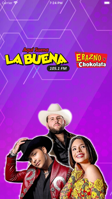 Emulate iPhone app LaBuena 105.1 KIDI Santa Maria using MyAndroid