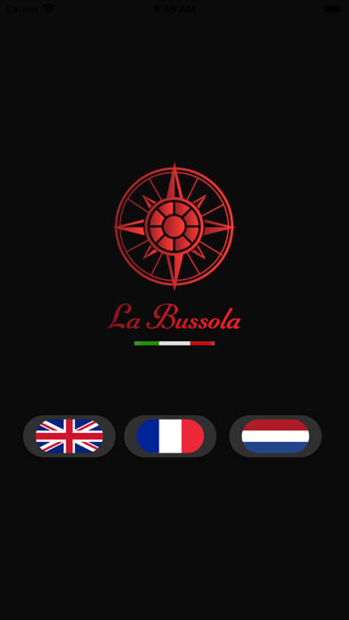 Emulate iPhone app La Bussola Restaurant using MyAndroid Emulate iPhone app La Bussola Restaurant using MyAndroid