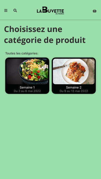 Emulate iPhone app La Buvette du Maroc using MyAndroid