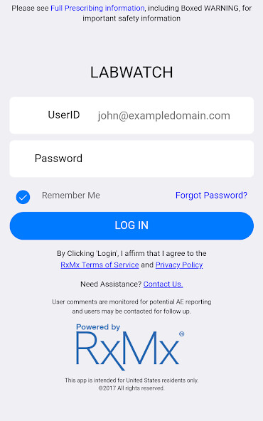 Run android online APK LabWatch HCP from MyAndroid or emulate LabWatch HCP using MyAndroid