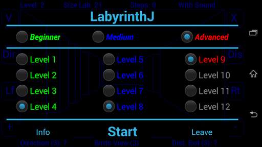 Run android online APK LabyrinthJ from MyAndroid or emulate LabyrinthJ using MyAndroid
