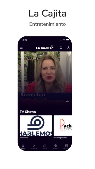 Emulate iPhone app La Cajita using MyAndroid