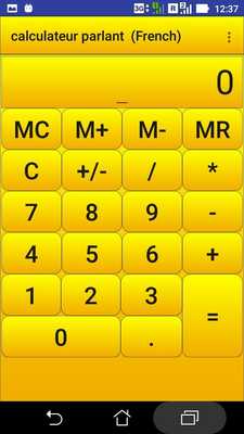 Emulate Android APK La Calculatrice Parlante Emulate Android APK La Calculatrice Parlante