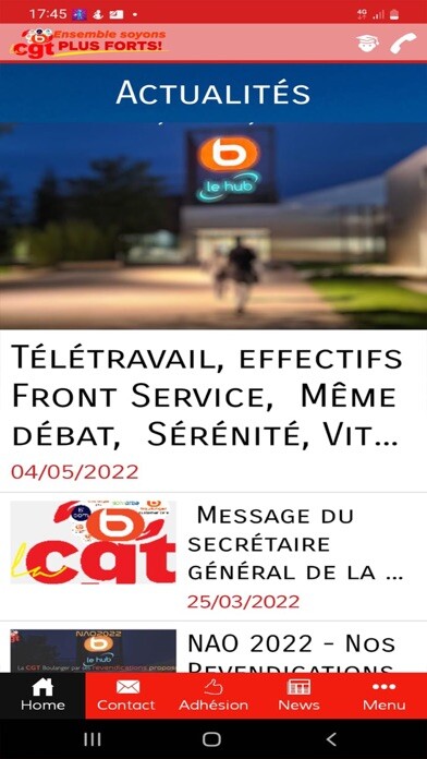 Emulate iPhone app la cgt boulanger using MyAndroid Emulate iPhone app la cgt boulanger using MyAndroid