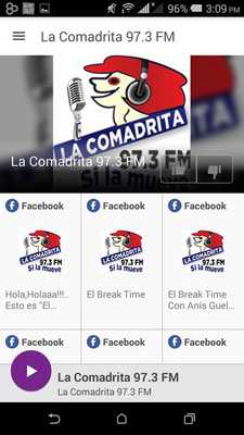 Emulate Android APK La Comadrita 97.3 FM