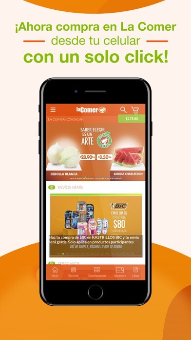 Emulate iPhone app La Comer using MyAndroid Emulate iPhone app La Comer using MyAndroid