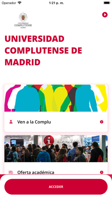 Run android online APK La Complutense from MyAndroid or emulate La Complutense using MyAndroid