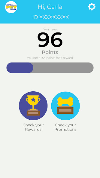 Emulate iPhone app Laconia Pet Center using MyAndroid