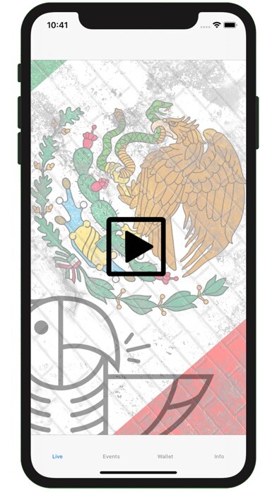Emulate iPhone app La Cotorra Radio using MyAndroid