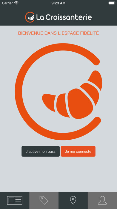 Emulate iPhone app La Croissanterie using MyAndroid Emulate iPhone app La Croissanterie using MyAndroid