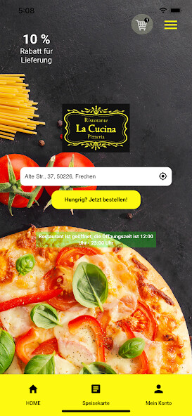 Run android online APK La Cucina Frechen from MyAndroid or emulate La Cucina Frechen using MyAndroid