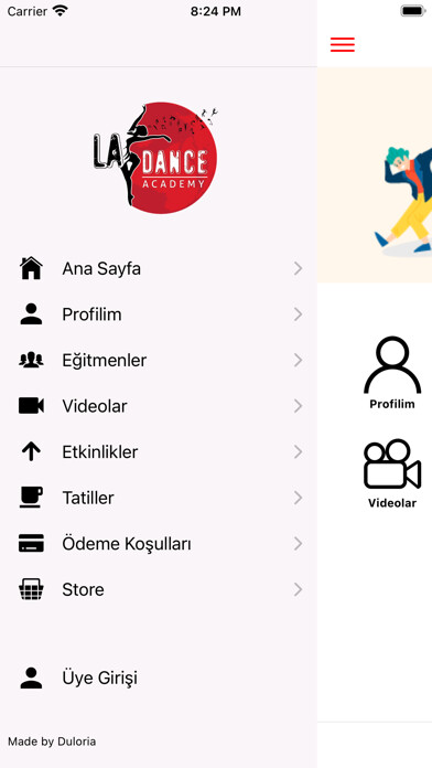 Emulate iPhone app La Dans Akademi using MyAndroid Emulate iPhone app La Dans Akademi using MyAndroid