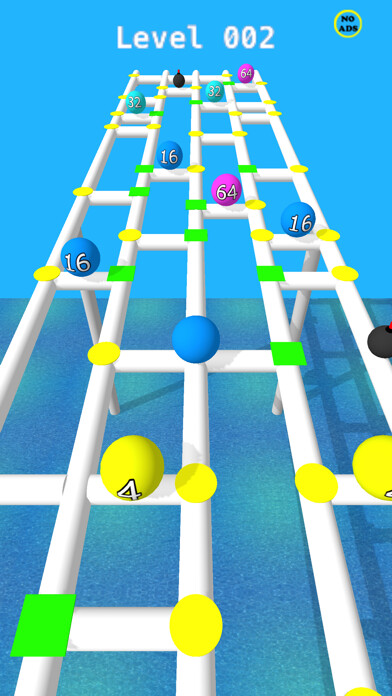 Emulate iPhone app Ladder Maze 3D using MyAndroid