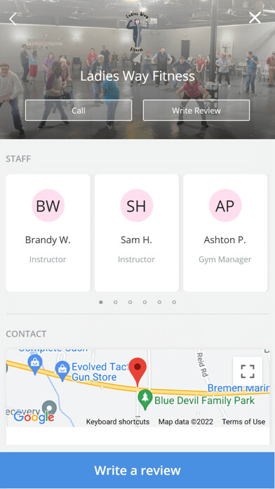 Emulate iPhone app Ladies Way Fitness using MyAndroid Emulate iPhone app Ladies Way Fitness using MyAndroid