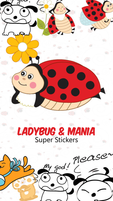 Emulate iPhone app Ladybug Beetle Stickers using MyAndroid Emulate iPhone app Ladybug Beetle Stickers using MyAndroid