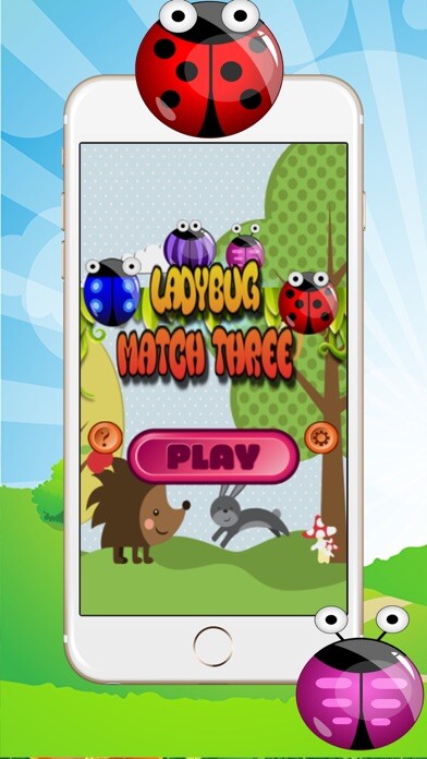 Emulate iPhone app Ladybug Match Three Quest using MyAndroid