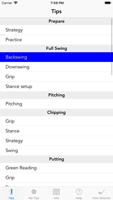Emulate iPhone app Lady Golfmaster Tips using MyAndroid Emulate iPhone app Lady Golfmaster Tips using MyAndroid