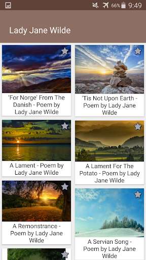 Run android online APK Lady Jane Wilde Poems (Jane Francesca Agnes) from MyAndroid or emulate Lady Jane Wilde Poems (Jane Francesca Agnes) using MyAndroid