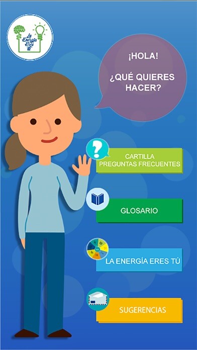 Emulate iPhone app La Energía Eres Tu using MyAndroid