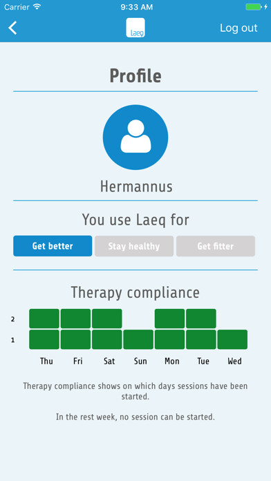 Emulate iPhone app Laeq Health using MyAndroid Emulate iPhone app Laeq Health using MyAndroid