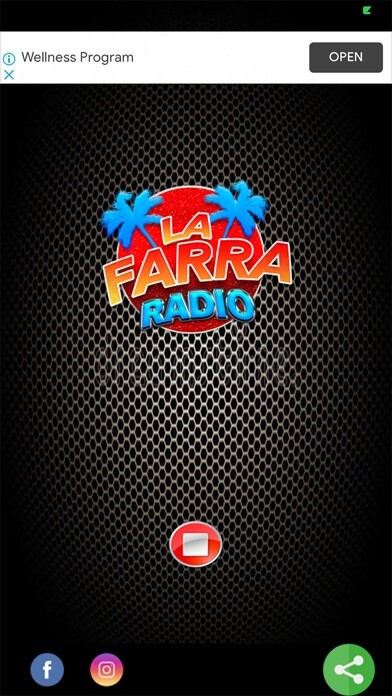 Emulate iPhone app La Farra Radio using MyAndroid