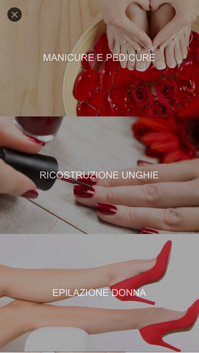 Emulate iPhone app La Fata del Benessere using MyAndroid
