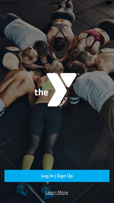 Emulate iPhone app Lafayette Family YMCA. using MyAndroid