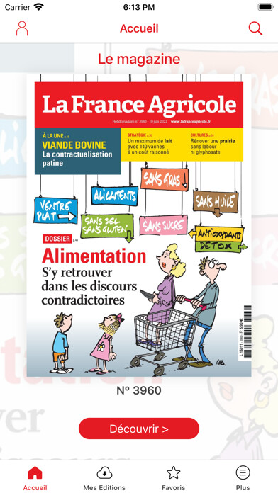 Emulate iPhone app La France Agricole using MyAndroid Emulate iPhone app La France Agricole using MyAndroid