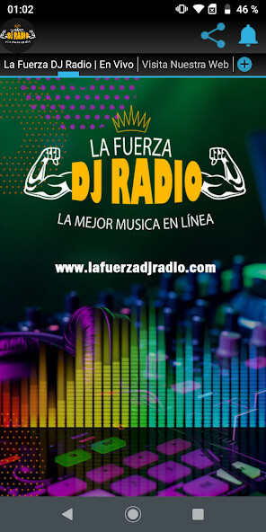 Run android online APK La Fuerza Dj Radio from MyAndroid or emulate La Fuerza Dj Radio using MyAndroid