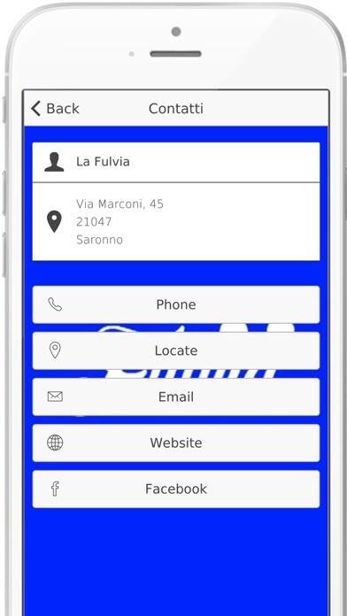 Emulate iPhone app La Fulvia using MyAndroid