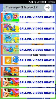 Emulate Android APK La Gallina pintadita sin internet