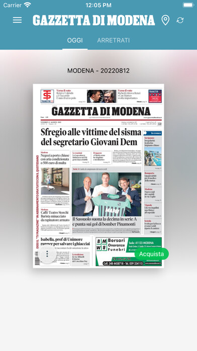 Run android online APK La Gazzetta di Modena from MyAndroid or emulate La Gazzetta di Modena using MyAndroid Run android online APK La Gazzetta di Modena from MyAndroid or emulate La Gazzetta di Modena using MyAndroid
