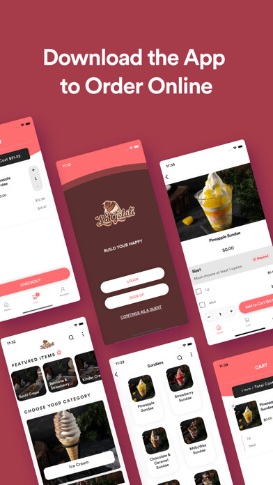 Emulate iPhone app LA GELATI using MyAndroid Emulate iPhone app LA GELATI using MyAndroid