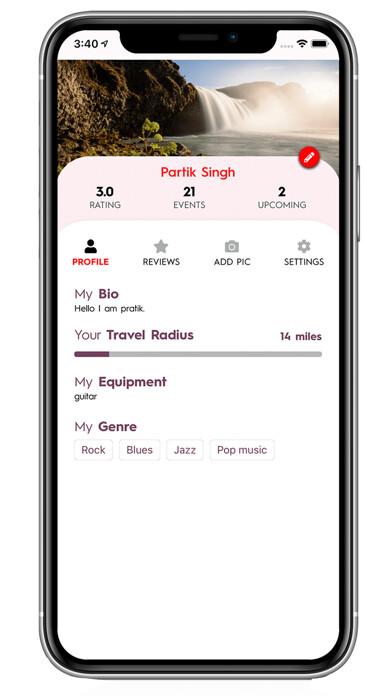 Emulate iPhone app Lagni-App Musician using MyAndroid Emulate iPhone app Lagni-App Musician using MyAndroid