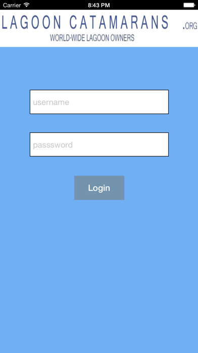 Emulate iPhone app Lagoon Catamarans App using MyAndroid