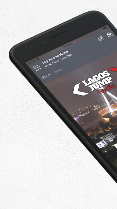 Emulate iPhone app LagosJump Radio using MyAndroid