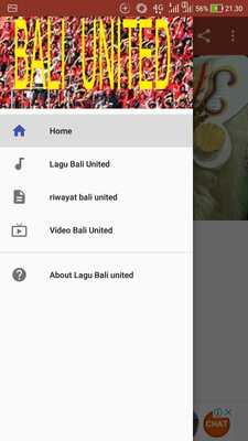 Emulate Android APK Lagu Bali United lengkap