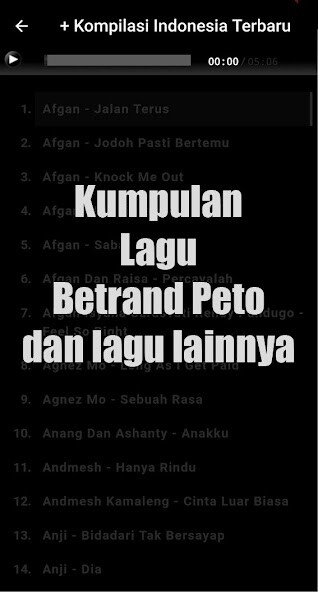 Run android online APK LAGU BETRAND PET0 (TERBAlK) from MyAndroid or emulate LAGU BETRAND PET0 (TERBAlK) using MyAndroid