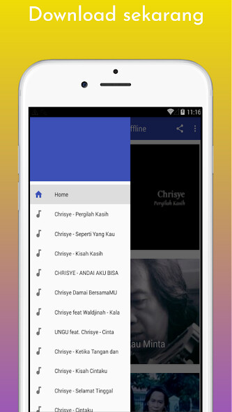 Run android online APK Lagu Chrisye Offline from MyAndroid or emulate Lagu Chrisye Offline using MyAndroid