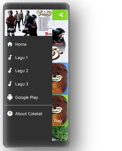 Run android online APK LAGU COKELAT Lengkap from MyAndroid or emulate LAGU COKELAT Lengkap using MyAndroid