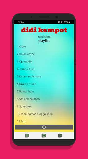 Run android online APK Lagu Didi Kempot Terpopuler Offline from MyAndroid or emulate Lagu Didi Kempot Terpopuler Offline using MyAndroid Run android online APK Lagu Didi Kempot Terpopuler Offline from MyAndroid or emulate Lagu Didi Kempot Terpopuler Offline using MyAndroid