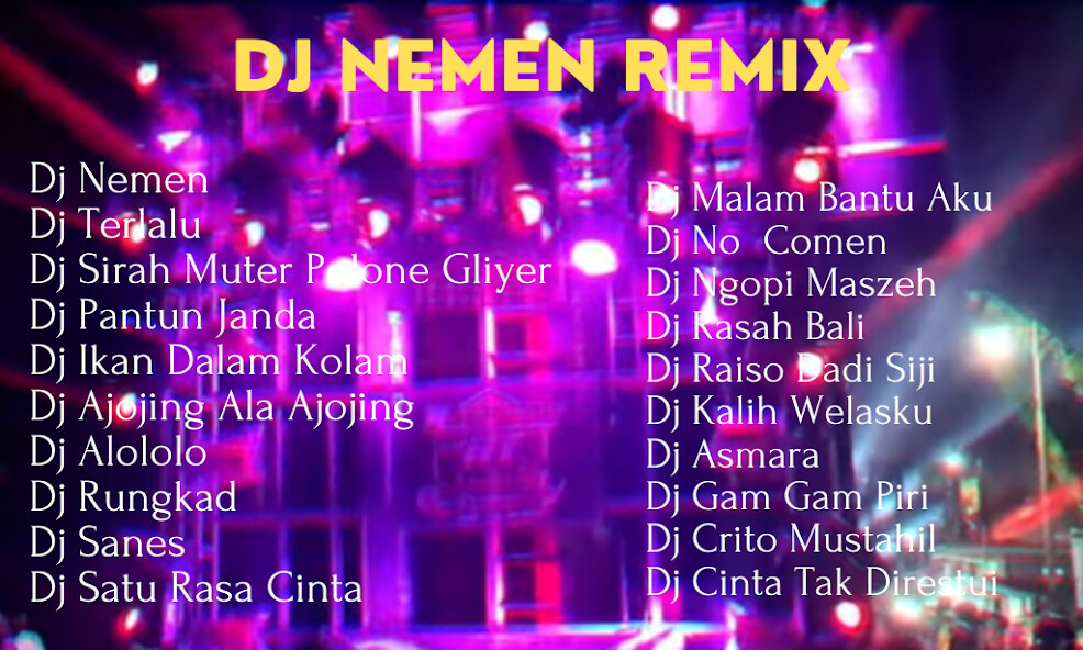 Run android online APK Lagu Dj Nemen Offline from MyAndroid or emulate Lagu Dj Nemen Offline using MyAndroid Run android online APK Lagu Dj Nemen Offline from MyAndroid or emulate Lagu Dj Nemen Offline using MyAndroid