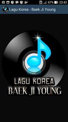 Emulate Android APK Lagu Korea - Baek Ji Young